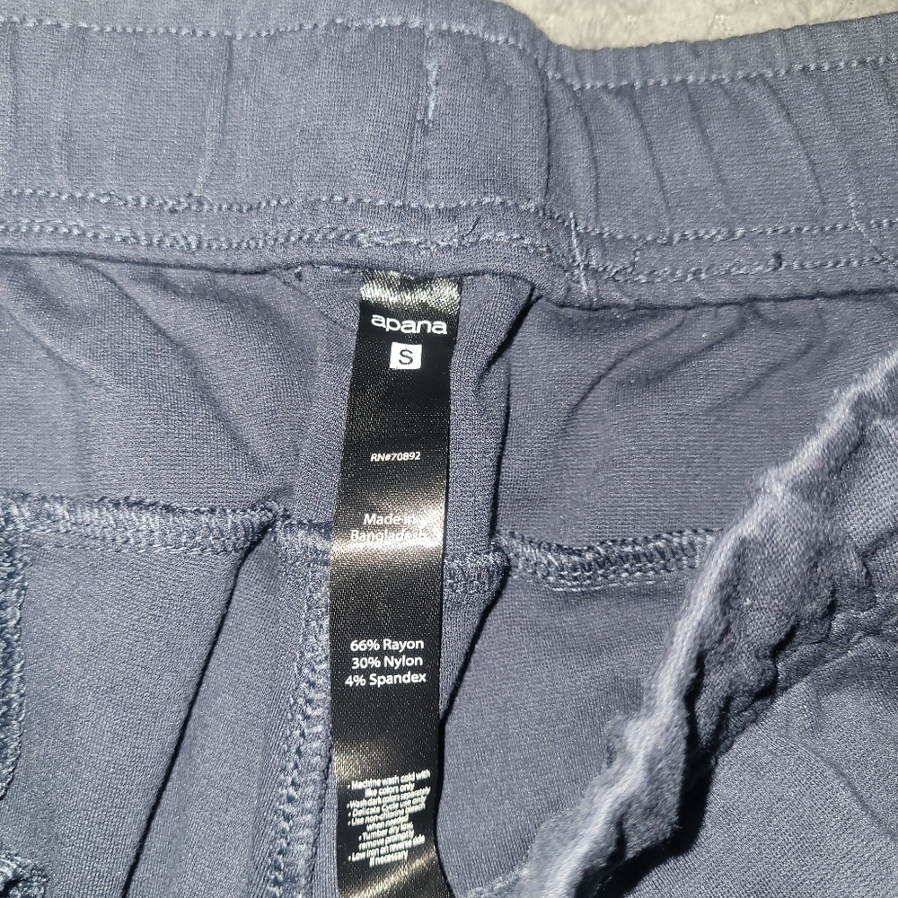 Apana Dark Blue Relaxed Fit Pants - Picture 3 of 9